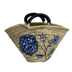 幻の即完売品♡極美品◎ラルフローレン コレクション ストローバッグ かごバッグ