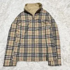 最終‼️バーバリー✳︎ブルーレーベルリバーシブルダウン BURBERRY BLUE LABEL バーバリーブルーレーベル リバーシブル