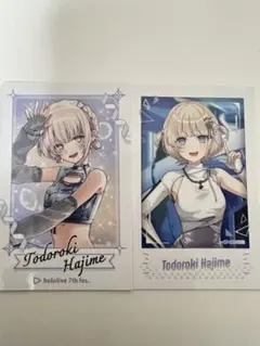 Todoroki Hajime 写真・チェキ 2枚セット　轟はじめ