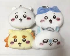 ちいかわ ぬいぐるみパスケースポーチ　4種セット