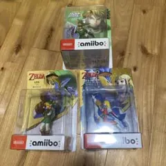amiibo ゼルダの伝説 3体セットのサムネイル