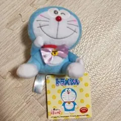 【匿名配送】ドラえもん　赤いほっぺ　マスコット　ぬいぐるみ　バースデーVer