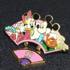 Disney ディズニー ミッキー＆ミニー ピンバッジ 2004