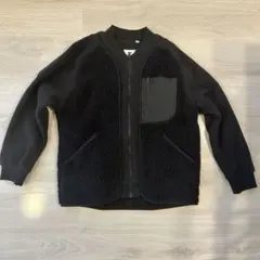 ユニクロ　White Mountaineering フリース S ブラック