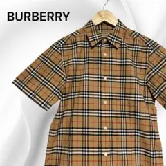 極美品‼︎◆BURBERRY◆ 新作 半袖シャツ ノバチェック XS 男女兼用