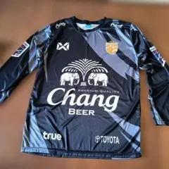 タイ サッカー長袖Tシャツ