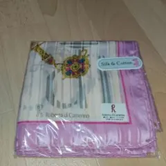 Roberta di Camerino シルク&コットンスカーフ 58x58cm