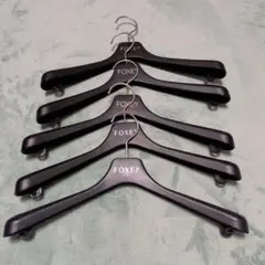 FOXEY ブラックハンガー 5本セット