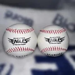 楽天イーグルス　プリント印刷ボール　2球セット