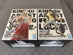 【値下げしました！新品・未開封】ワンピース KING OF ARTIST 2種のサムネイル