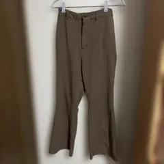 GU ブラウン レディースパンツ