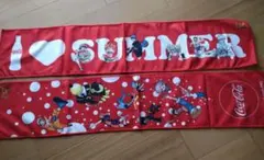 ジャンプ50周年＆コカ・コーラ購入特典マフラータオル2枚　ワンピース、ナルト