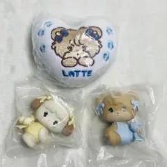 mikko characters マスコットフィギュア スフレ&ラテ まとめ売り