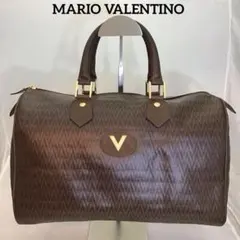❣️ヴィンテージ❣️MARIO VALENTINO ミニボストンバッグ ブラウンのサムネイル