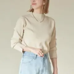 美品✨️ベーセーストック　B.C STOCK　ソウバリ長袖ハイゲージニット