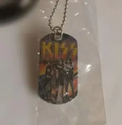 KISS 金属 プレート ネックレス ドッグタグ - メルカリ