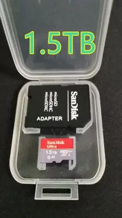 SanDisk 1.5TB Ultra microSDXC アダプター
