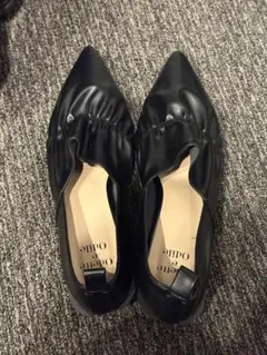 オデット エ オディール パンプス 黒