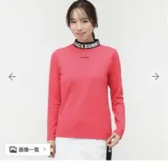 Jack Bunny レディース 半袖シャツ レッド - メルカリ