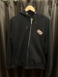 HUF ジップアップフーディー　ブラックのサムネイル