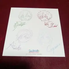 うたプリ カルナイ アルバム CD 特典 アニメイト サイン 色紙+収納ケース うたプリ カルナイ アルバム CD 特典 アニメイト サイン 色紙+