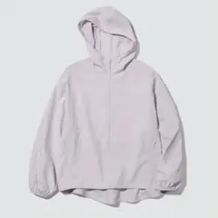 UNIQLO ユニクロ ポケッタブルUVカットパーカー ライトグレー