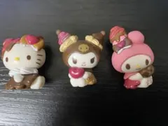 サンリオ　チョコレートドール　3種　ガチャガチャ