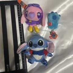 リロ＆スティッチ ぬいぐるみ マスコット 3点セット スティッチ エンジェル