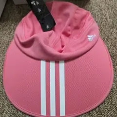 アディダス　レディース　サンバイザーキャップ　帽子　uvキャップ