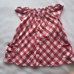 ミキハウス　フリルTシャツ 100のサムネイル