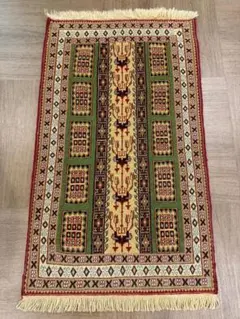 手織りペルシャ絨毯 シルジャン スマックキリム 106x64cm イラン産 玄関