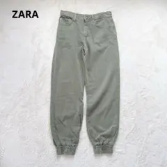 未着用✨️ZARA ザラ ジョガーパンツ デニムパンツ ハイウォッシュ