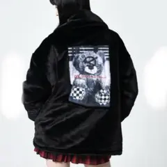 OY オーワイ もこもこアウター ボアジャケット フリースジャケット OY（オーワイ）の「『OY/オーワイ』フード付きフリースジャケット