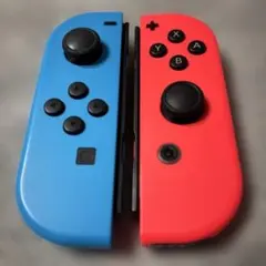 【美品純正完動品】Nintendo Switch ジョイコン 青と赤①