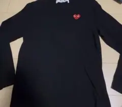 PLAY COMME des GARÇONS 長袖Tシャツ ブラック S