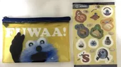 パペットスンスン スシロー コラボ ポーチ シール