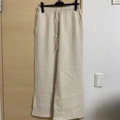 Zara ウエストゴム　イージーワイドパンツ