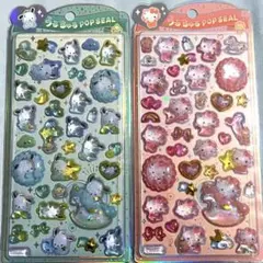 【正規品】ハローキティー ポチャッコ ベビー うるちゅるポップシール