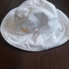 ミッキー型刺繍 コットンハット