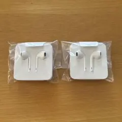 Apple 有線イヤホン Lightningコネクタ　2個セット