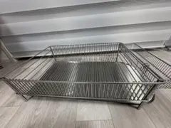 フランス アンティーク ワイヤーディッシュラック アンティーク雑貨