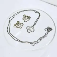 ANTEPRIMA (アンテプリマ) ネックレス＆イヤリング メタル×ガラスのサムネイル