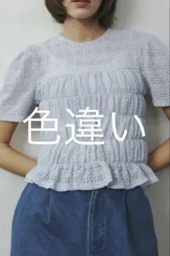 OHGA 半袖 トップス ホワイト HOSOMIE - メルカリ