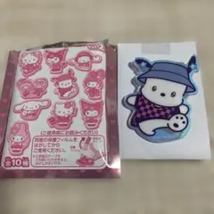 サンリオ アクリルブローチ クリームinスナック チョコインスナック ポチャッコ