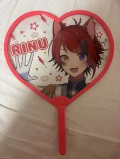 すとぷり 莉犬 サイン入りうちわ ユニカビジョンプレゼント企画 - メルカリ