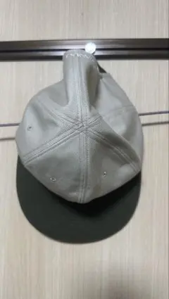 diaspora skateboards　キャップ ベージュ/オリーブ