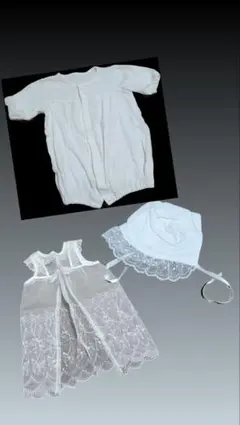 ベビードレス セレモニードレス  退院着 3点セット