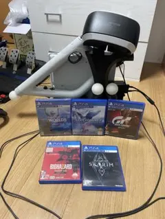 PS4、PSVR、ソフト5本！