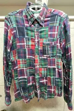 ♥️お値打ち♥️uniform experiment チェック柄ネルシャツ 3のサムネイル