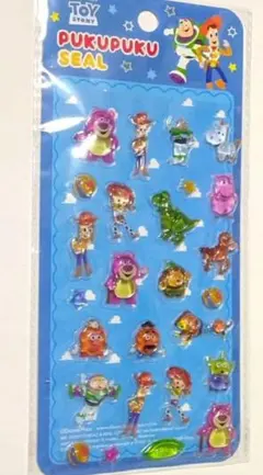 新品 正規品 ぷくぷくジェリーシール トイストーリー シール ディズニー
